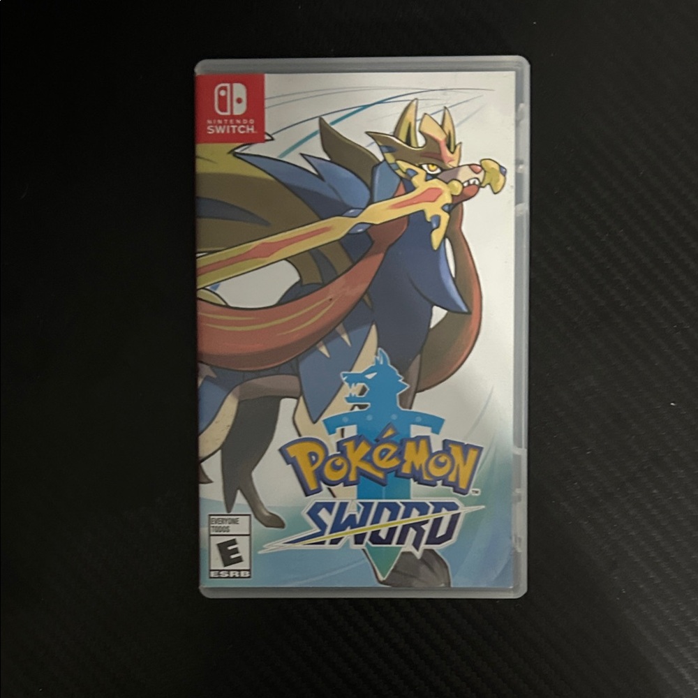 Nintendo Pokémon Sword Game - Blue and Yellow